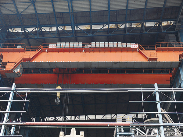 Overhead Crane in Steel Mill