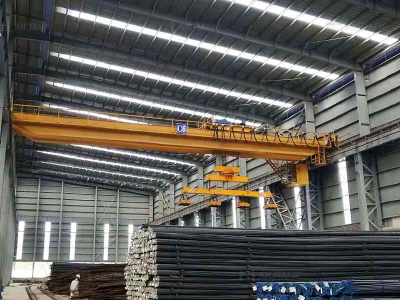double grider magnetic bridge craner