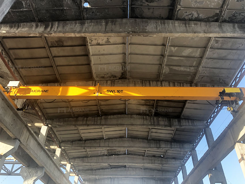 single girder overhead crane for sale