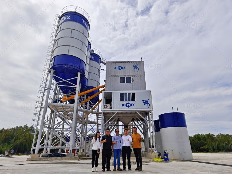 reputable batching plant manufacturer Aimix