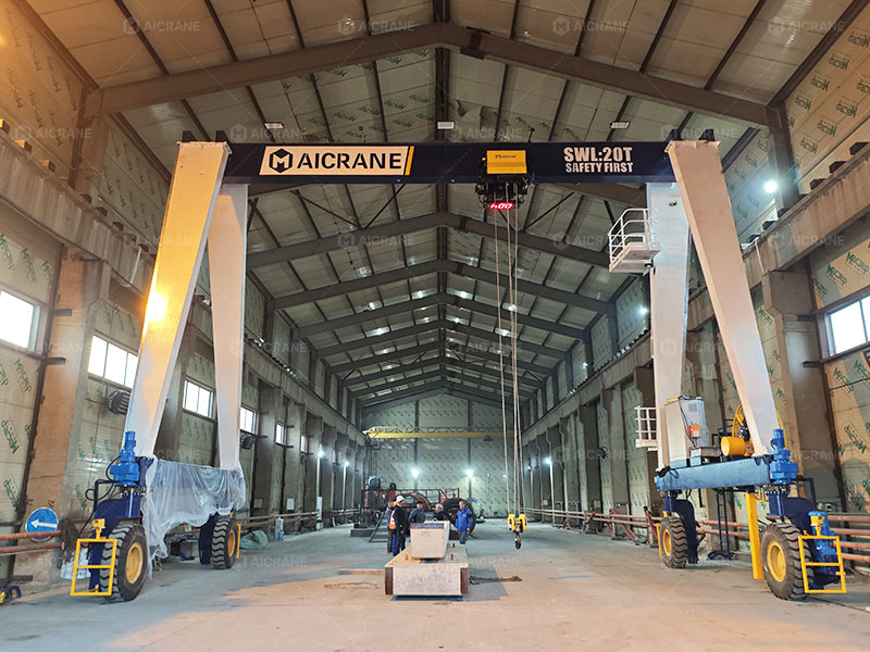 rubber tyred gantry crane manufacturer