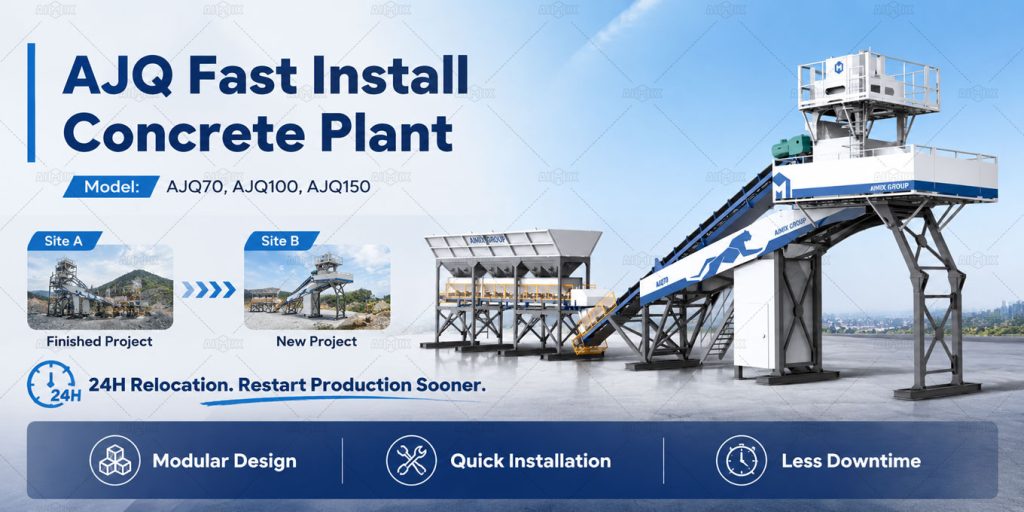 Fast Install Concrete Batching Plant