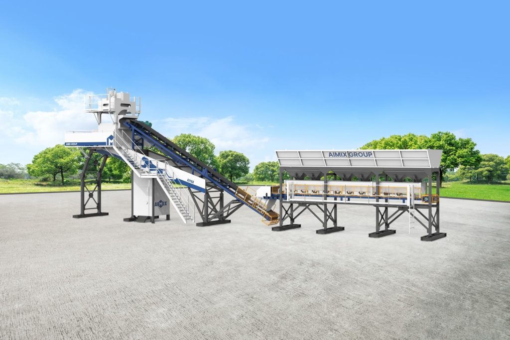 Fast Install Concrete Batching Plant for Sale UAE