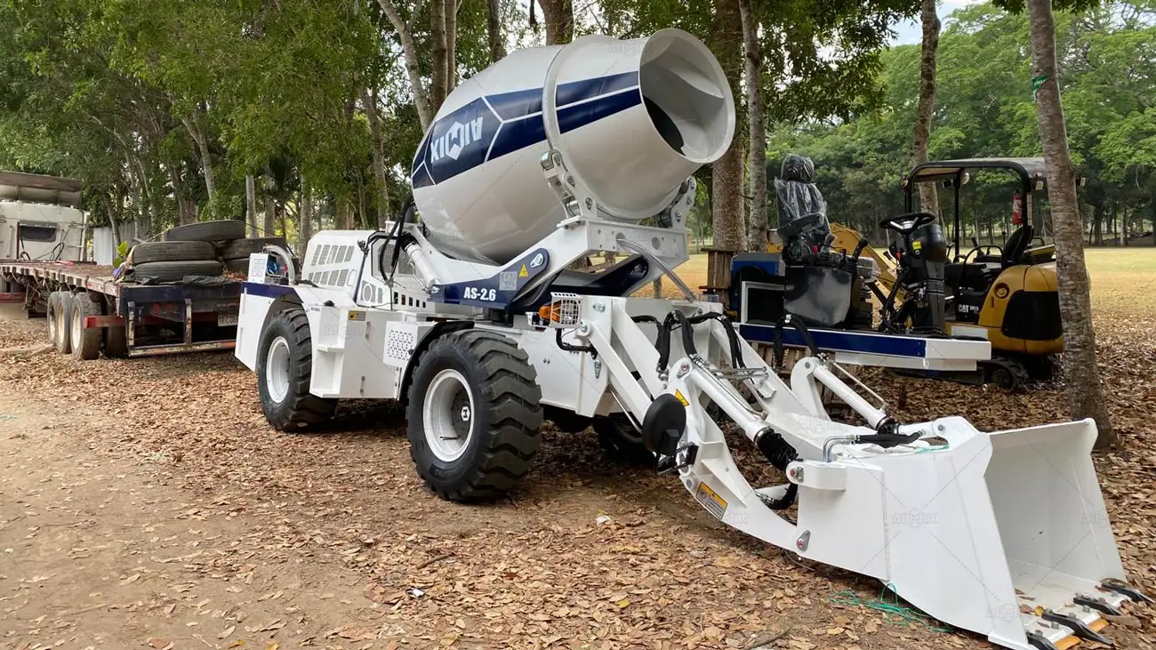 Self-Loading Concrete Mixer for Construction Projects in Latin America
