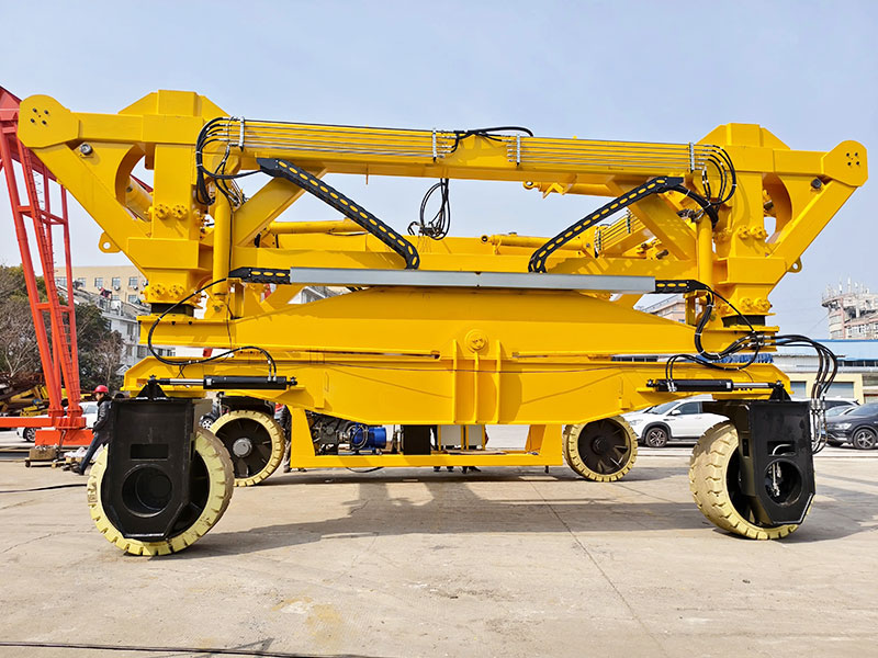 straddle carrier for precast handling
