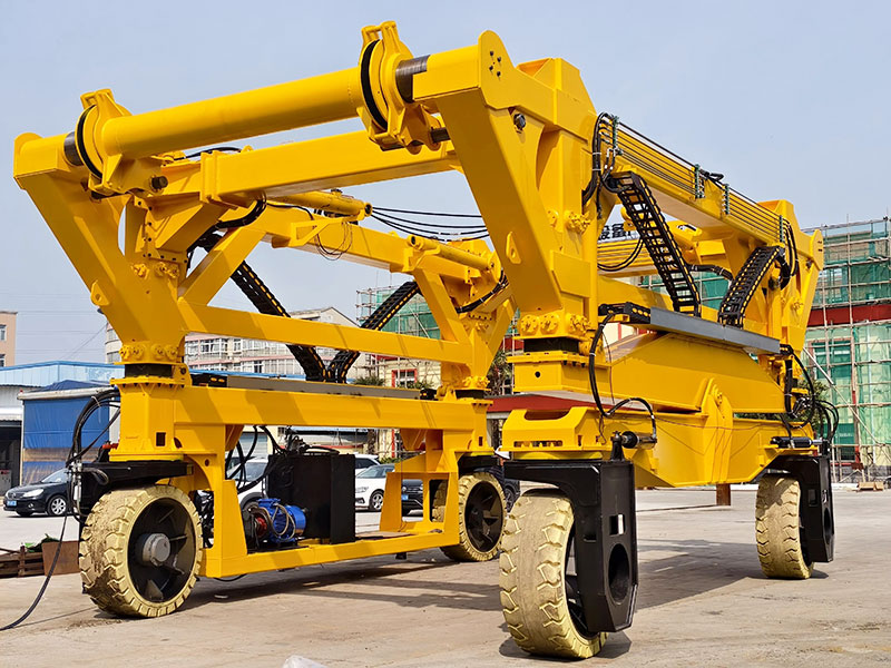 straddle carrier for precast component handling