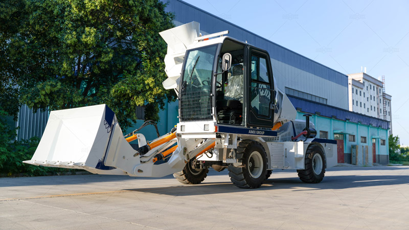 AS-MK24 Self-Loading Concrete Mixer for Various Rough Terrains